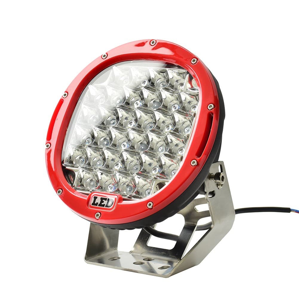 Phare LED rond 96W 200mm 32 LED CREE longue portée