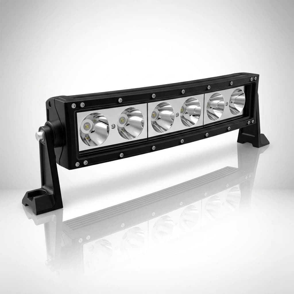 Barre LED incurvée Galaxy 60W 345mm simple rangée