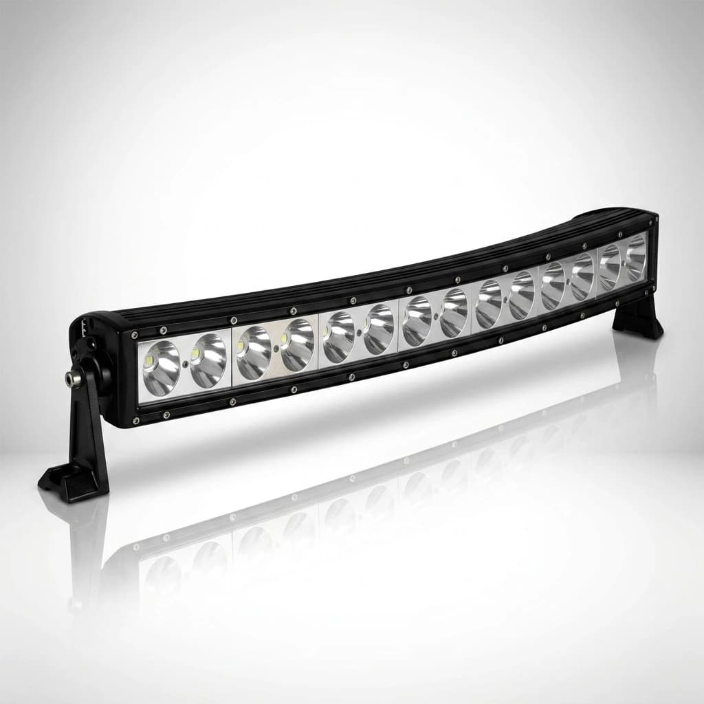 Barre LED incurvée Galaxy 140W 800mm simple rangée