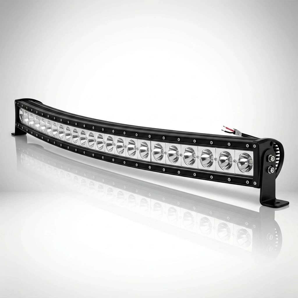 Barre LED incurvée Galaxy 240W 1280mm simple rangée