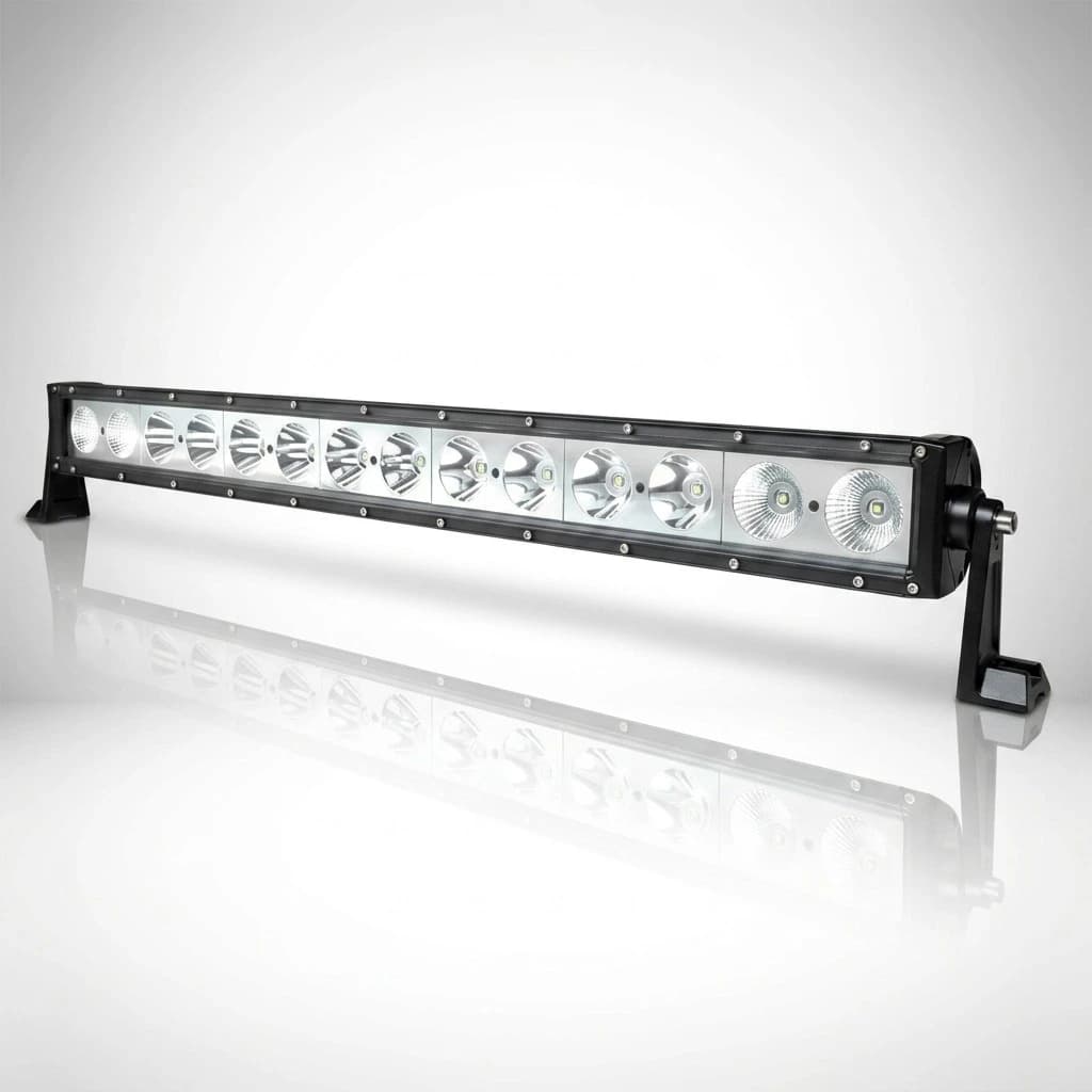 Barre LED 4x4 - Rampe LED 4x4 - 140W - 760mm - 14 leds