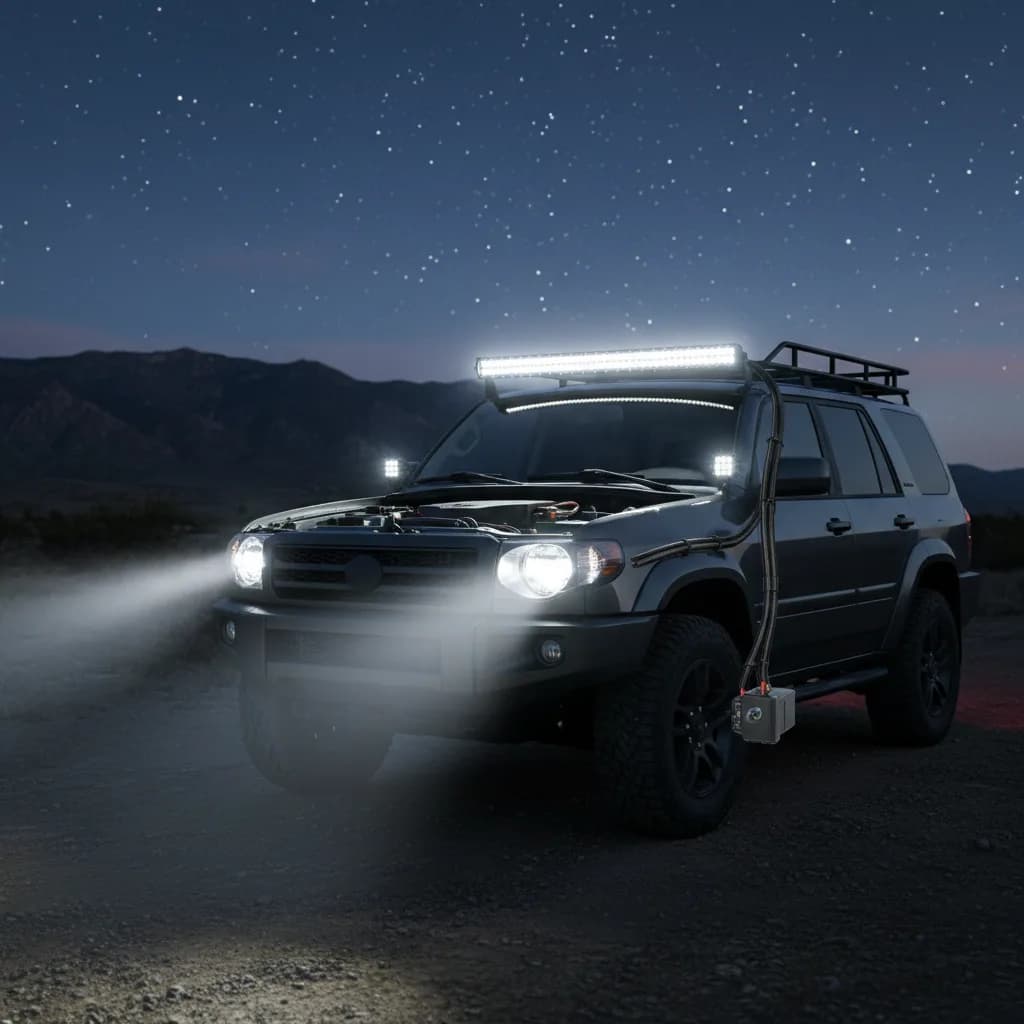 Barre LED 12V : voitures, 4x4 et utilitaires