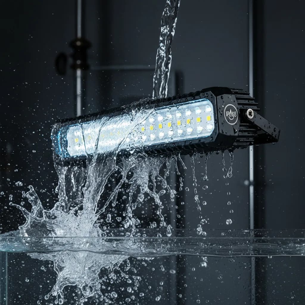 Barre LED IP68 : comprendre l'étanchéité