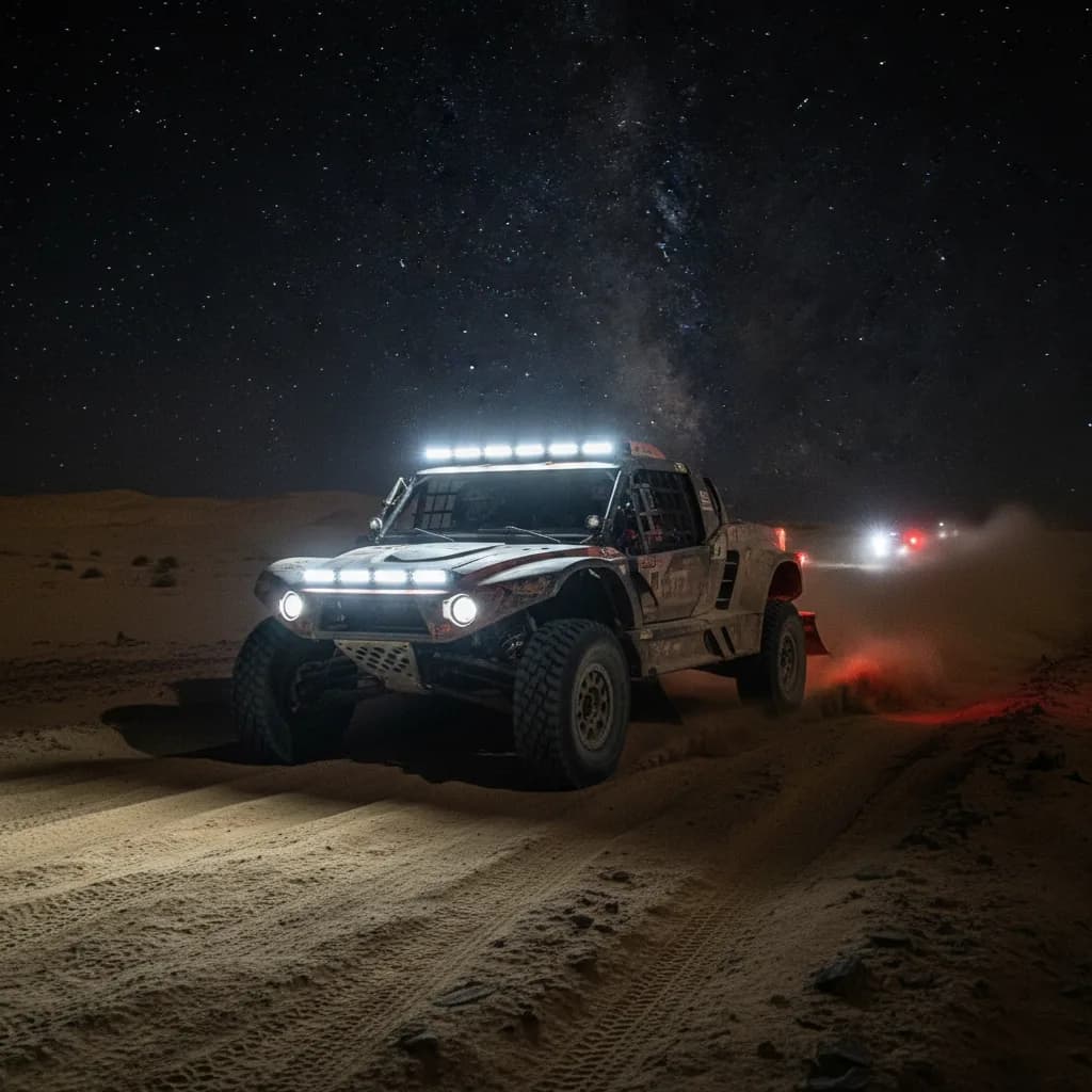 Barre LED pour rallye et compétition off-road