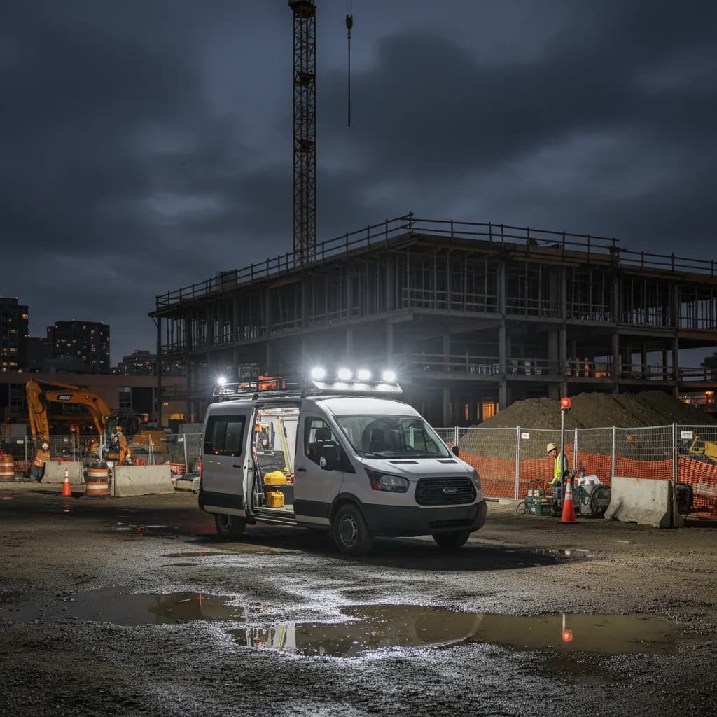 Barre LED pour Ford Transit