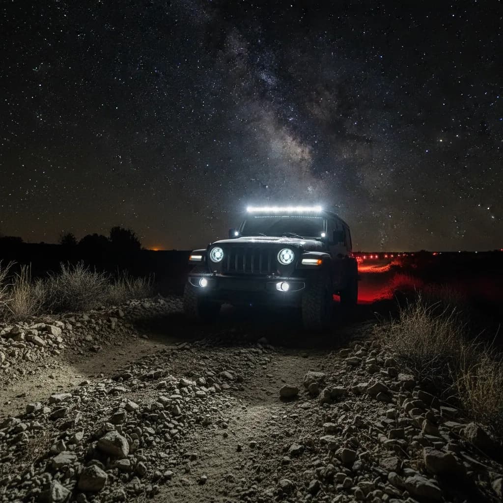 Barre LED pour Jeep Wrangler