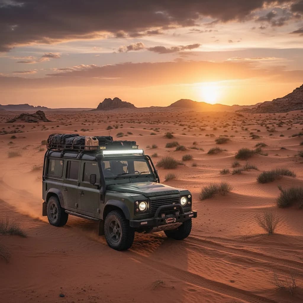 Barre LED pour Land Rover Defender