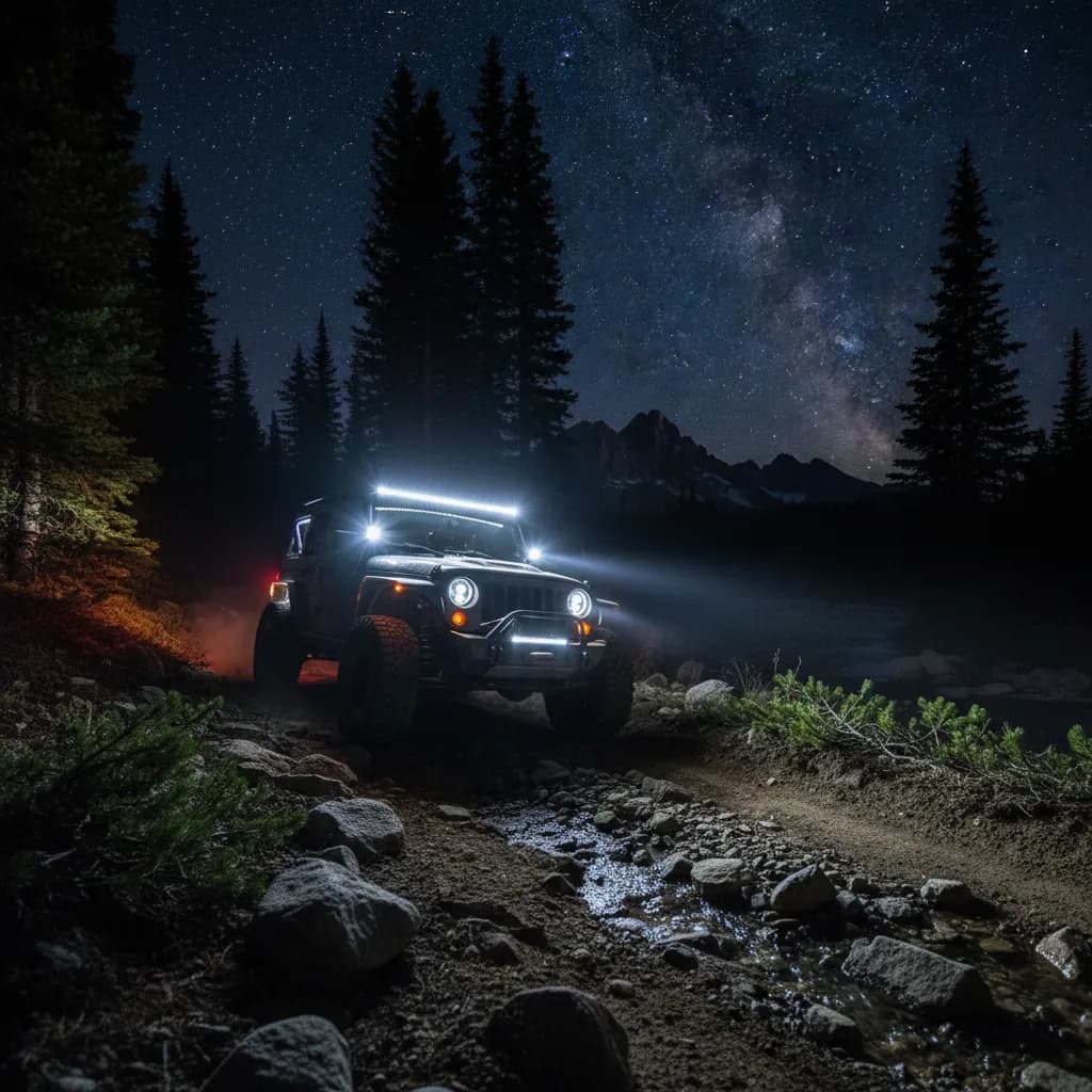 Meilleure barre LED pour 4x4 en 2026