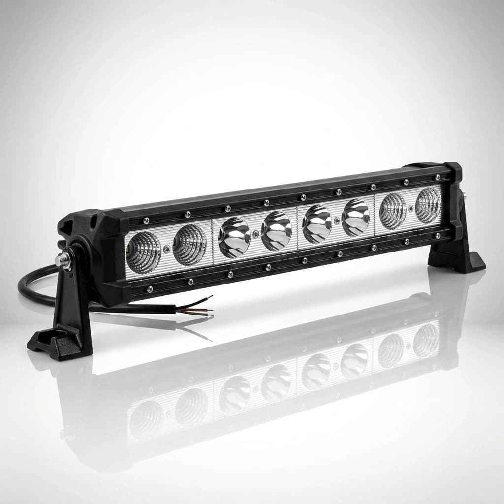 Barre LED 4x4 - Rampe LED 4x4 - 80W - 460mm - 8 leds