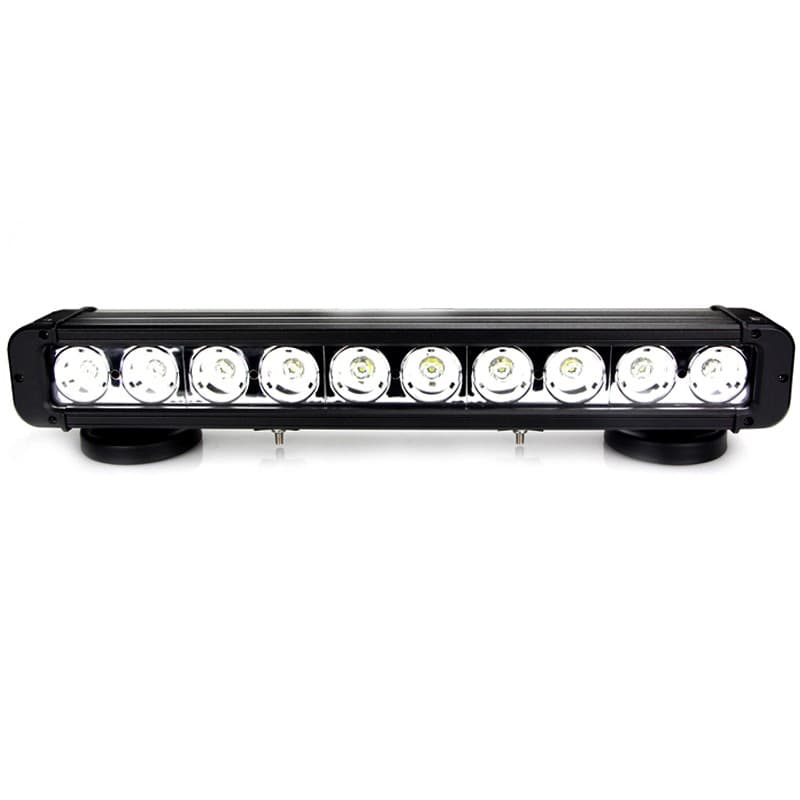 Barre LED RALLYE PRO 100W 10 modules de 10W - 450mm