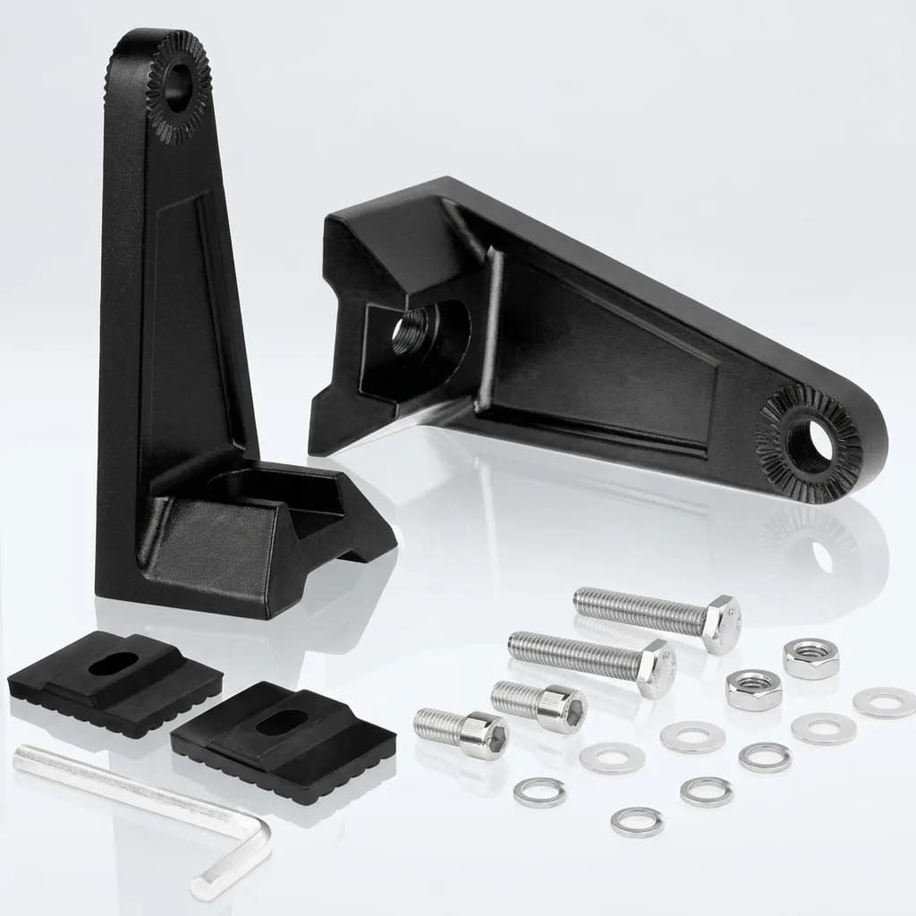 Kit de fixation latéral en L pour rampe LED et barre LED