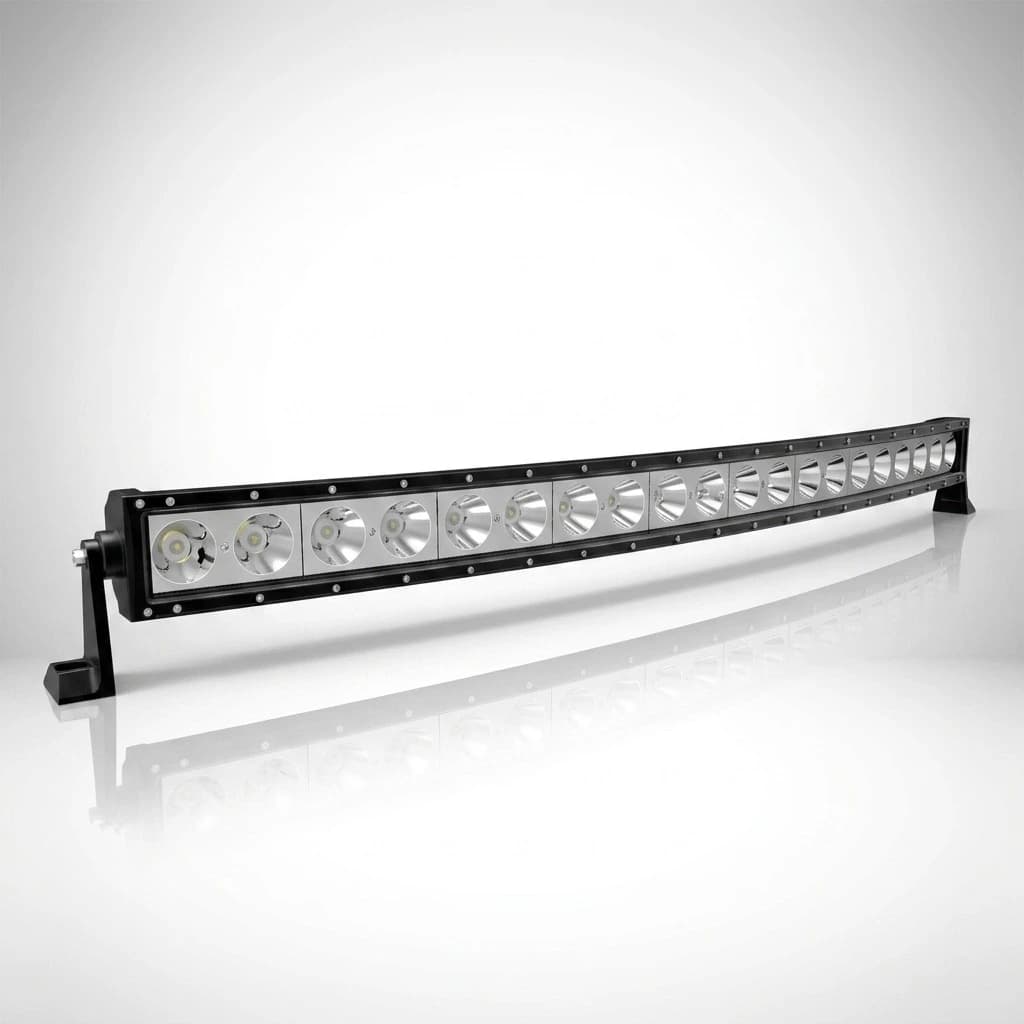 Barre LED incurvée Galaxy 200W 1050mm simple rangée