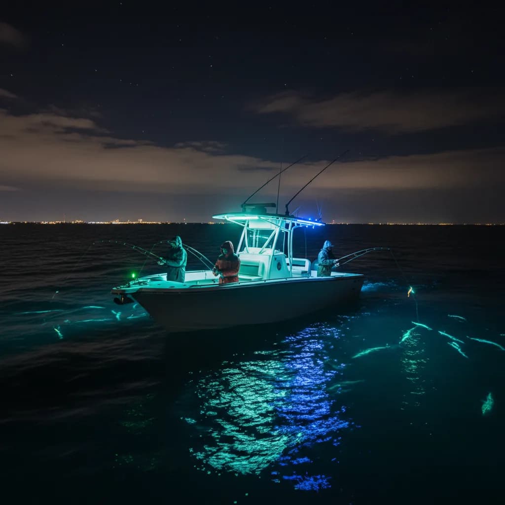 Quel éclairage LED pour un bateau ?