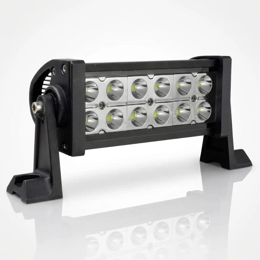Barre LED 36w 19cm droite double rangée