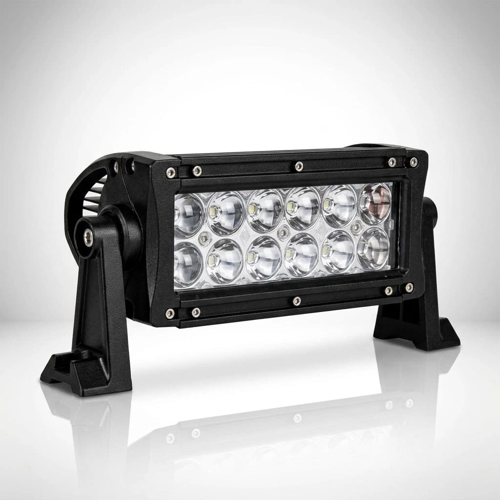 Barre LED longue portée 4D - 36W - 190mm - 12 leds