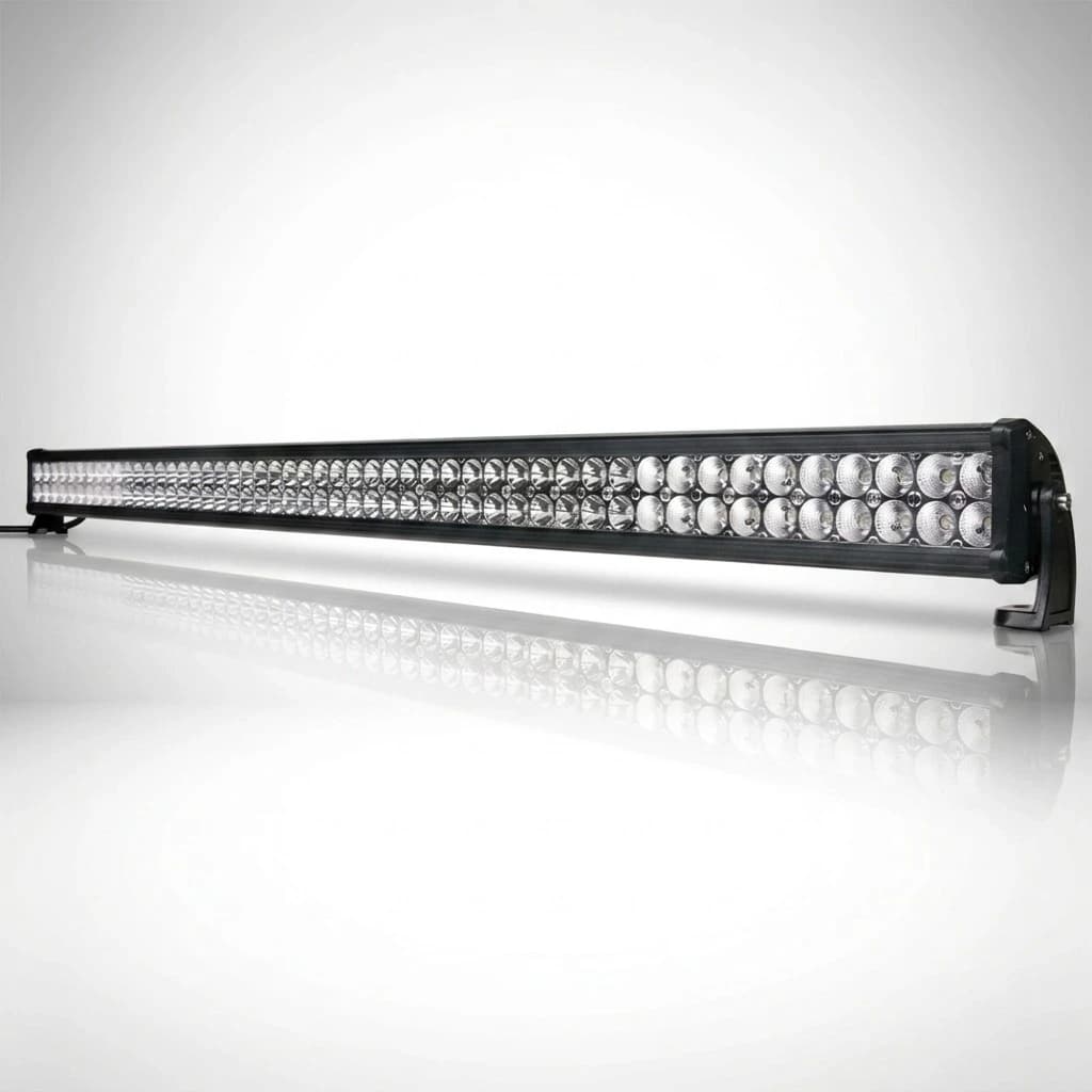 Barre LED 300W 1350mm droite double rangée rallye-raid