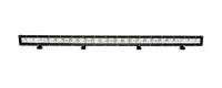 Barre LED DAKAR 120W éteinte vue de face montrant les 24 LED alignées et les quatre supports de fixation