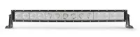 Rampe LED incurvée 140W 800mm vue de face, 14 LED CREE alignées et supports de fixation