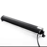 Barre LED 180W 800mm vue arrière dévoilant le boîtier alu noir à ailettes de dissipation thermique