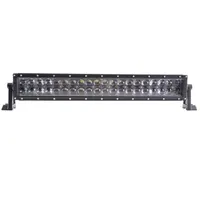 Barre LED longue portée 4D 120W vue de face, double rangée de 40 leds spot pour 4x4 et utilitaire