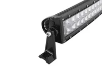 Détail du support de montage réglable et embout dissipateur de la barre LED 72W 4D 24 LEDs