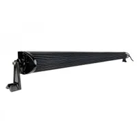Rampe LED rallye 1050mm vue arrière, dissipateur aluminium nervuré et support de montage latéral