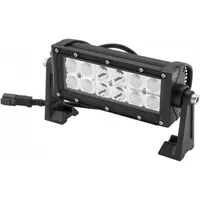 Rampe LED quad 36W angle arriere avec poignee, connecteur etanche et fixations orientables