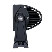 Détail support latéral orientable de rampe LED 288W avec molette de réglage angulaire