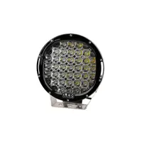 Phare de travail LED 185 23cm rond 28000 lumens - vue arrière connectique et dissipateur thermique