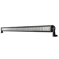 Rampe LED 1350mm 300W vue latérale, profil fin et support de fixation orientable pour montage tout-terrain