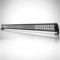 Barre LED rallye 300W 1350mm double rangée, vue studio de trois quarts sur fond blanc, Next-Tech