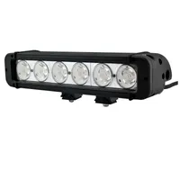 Barre LED Rallye Pro 60W 280mm vue de trois quarts, 6 modules CREE 10W à optiques concentrées longue portée