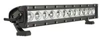 Rampe LED DAKAR 60W vue latérale, 12 LED haute puissance et supports de montage robustes