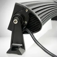 Barre LED 300w 135cm incurvée 15500 lumens double rangée - qualité fabrication aluminium garanti à vie