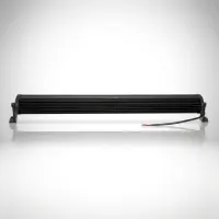 Barre LED 720w 125cm droite 40000 lumens triple rangée - vue arrière connectique et dissipateur thermique