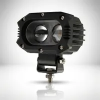 Phare LED additionnel 30w 14cm - support de fixation et montage sur véhicule